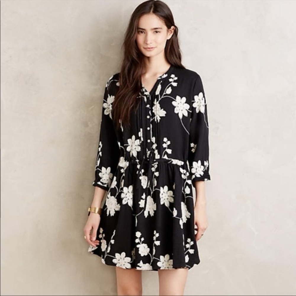 Anthropologie Floral Dress